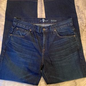7 For All Mankind “Austyn” Dark Wash size 32 Mens Jeans